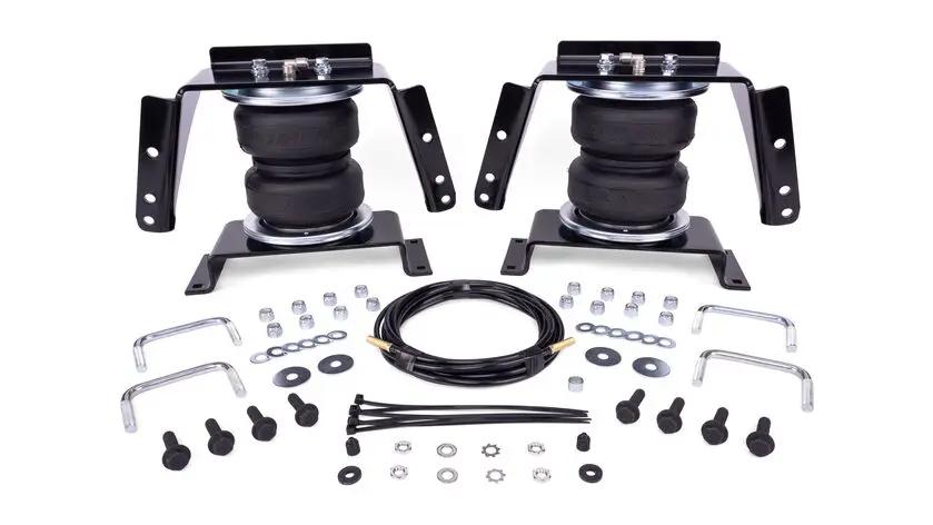 Air Lift The LoadLifter 5000 load support kit for the 2017-2026 Ford F-350 Chassis Cab 2WD & 4WD offers up to 5,000 lbs. of load-leveling capacity to help eliminate squat, trailer sway, and body roll and backed by a limited lifetime warranty. by Air Lift