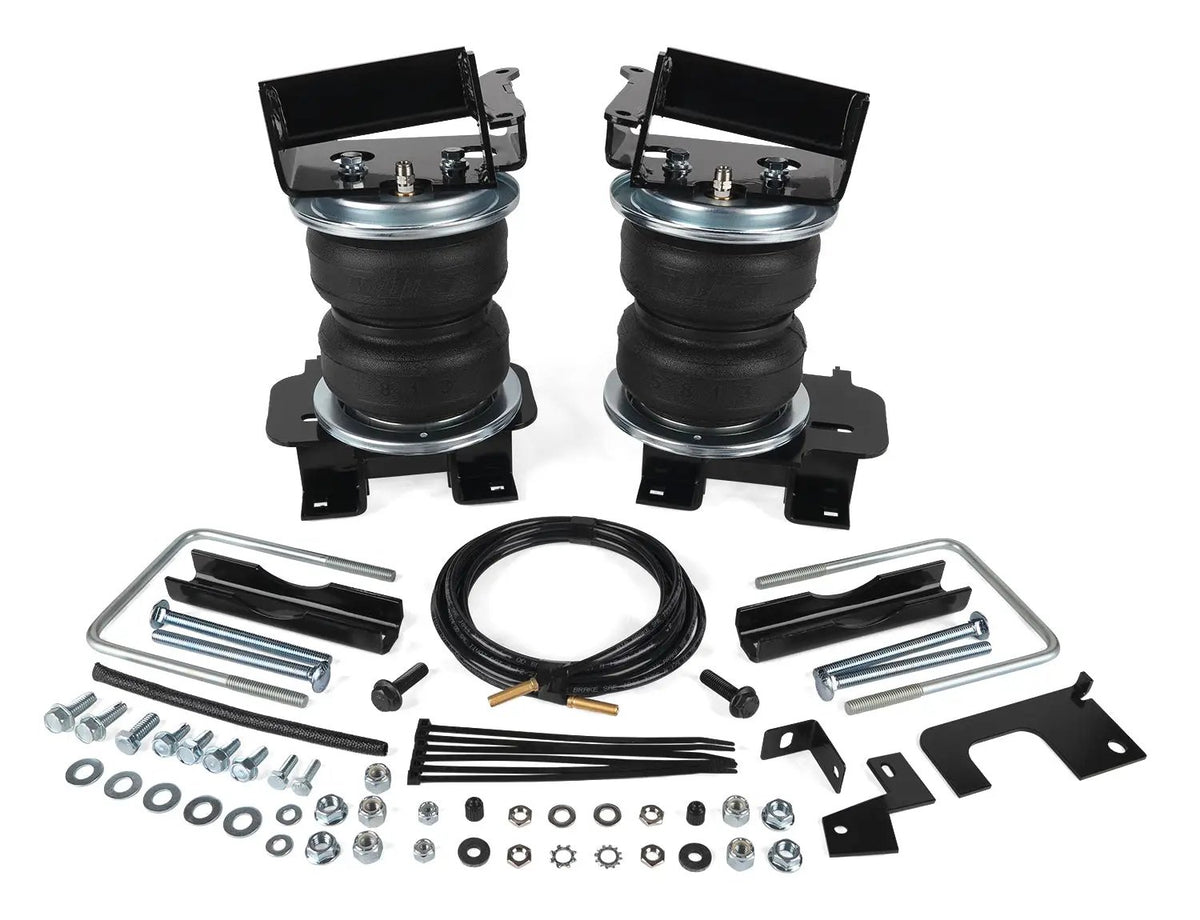 Air Lift LoadLifter 5000 Load Support kit for the Ford F-150 PowerBoost, offering up to 5000 pounds of load-leveling capacity while eliminating squat, trailer sway, body roll and bottoming out. Backed by Air Lift’s Limited Lifetime Warranty. by Air Lift