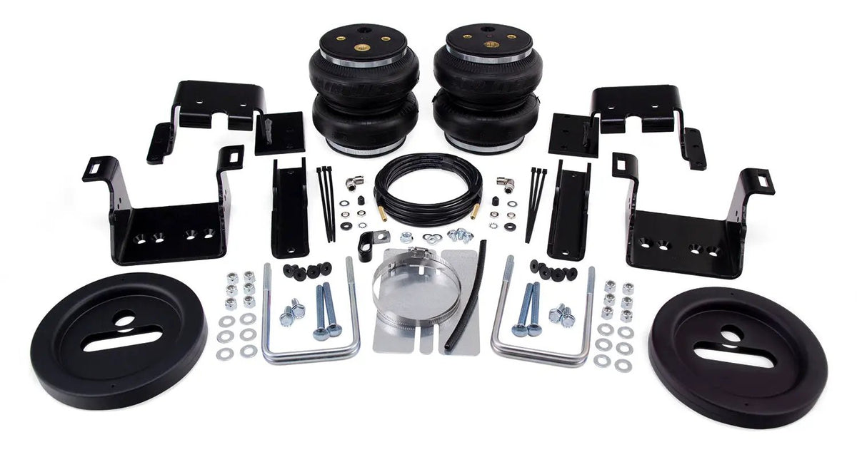 Air Lift The LoadLifter 7500 XL Ultimate offers greater leveling strength for towing and hauling with 7-inch double-bellows air springs and up to 7,500 lbs. load-leveling capacity. The fully adjustable kit helps support the most significant loads. by Air Lift
