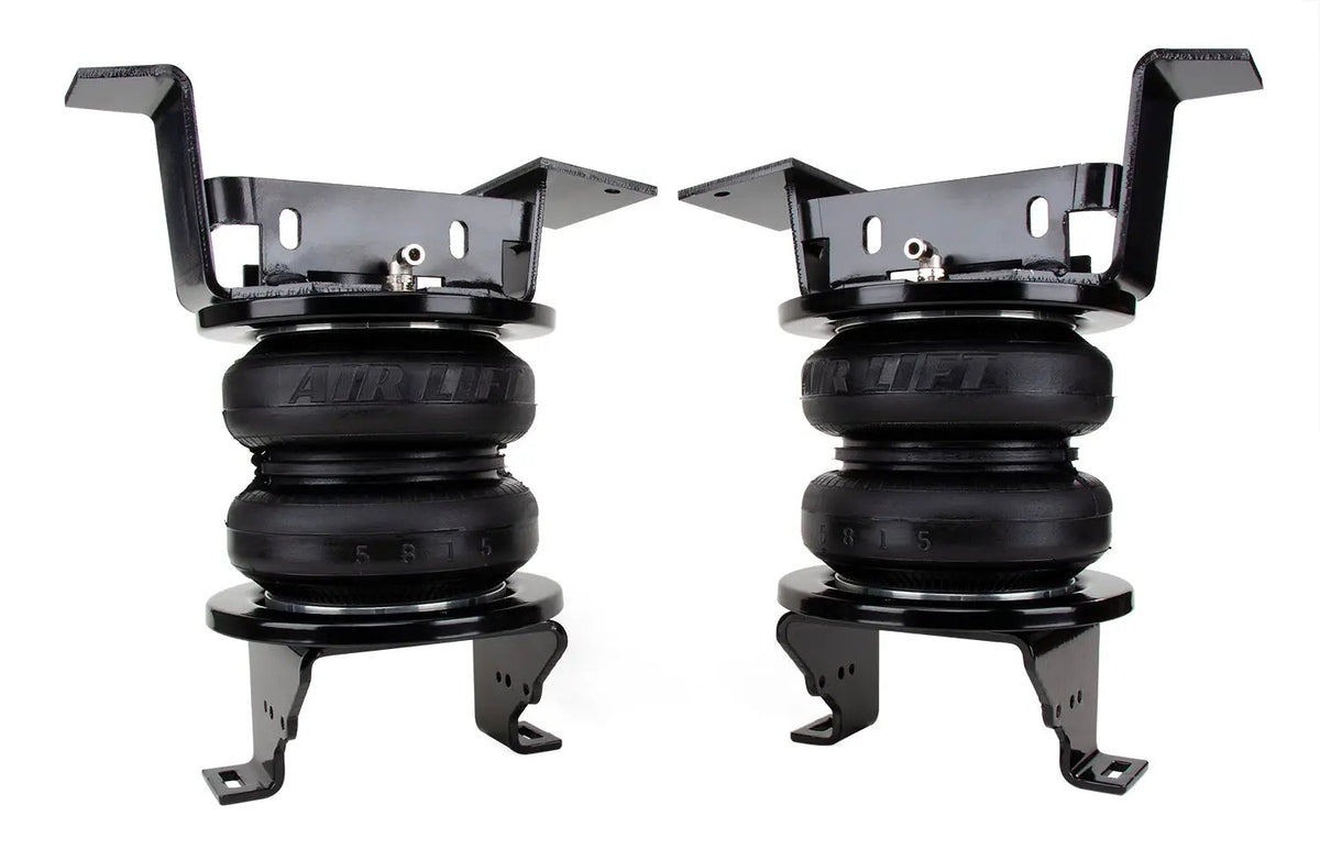 Air Lift The LoadLifter 7500 XL Ultimate offers greater leveling strength for towing and hauling with 7 inch double bellows air springs and up to 7500 lbs. load-leveling capacity. The fully adjustable kit helps support the most significant loads. by Air Lift
