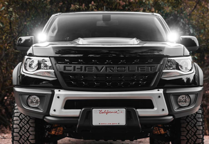 Cali Raised LED CAL Ditch Light Brackets Kit