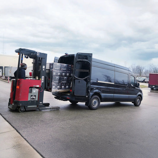 Air Lift Company LoadLifter 5000 load support kit for the 2019-25 Mercedes Sprinter 2500, 2WD, SRW, 144” wheelbase by Air Lift