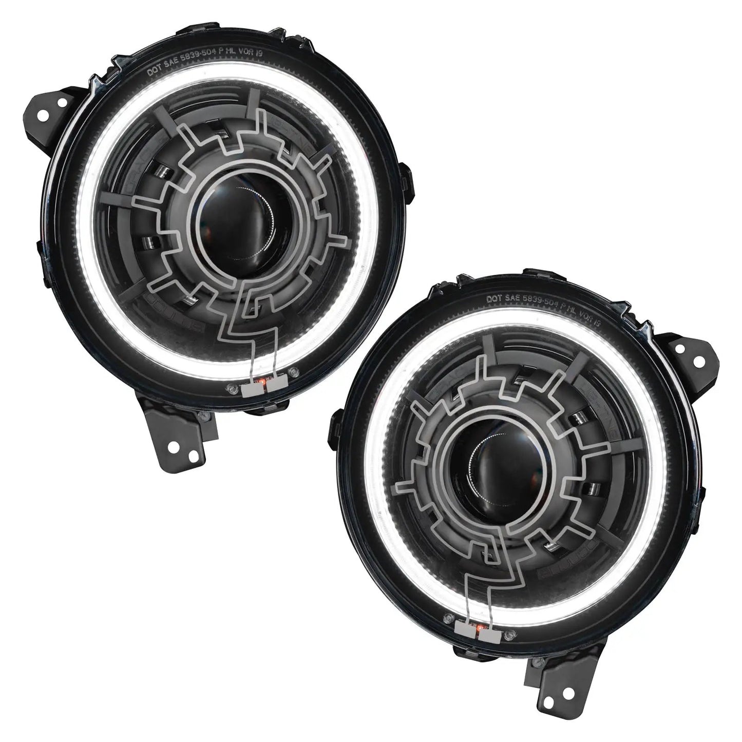 ORACLE Lighting Oculus(TM) Heated Lens Bi-LED Projector Headlights for Jeep Wrangler JL / Gladiator JT by Oracle Lighting