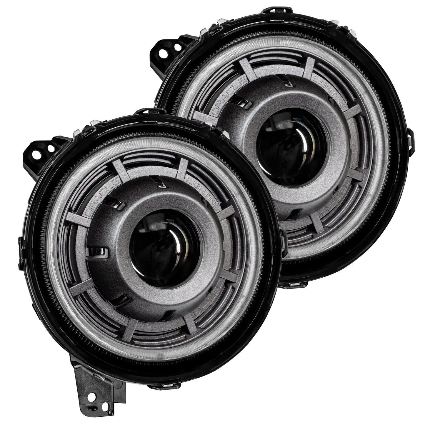 ORACLE Lighting Oculus(TM) Bi-LED Projector Headlights for Jeep Wrangler JL / Gladiator JT - Graphite Metallic by Oracle Lighting