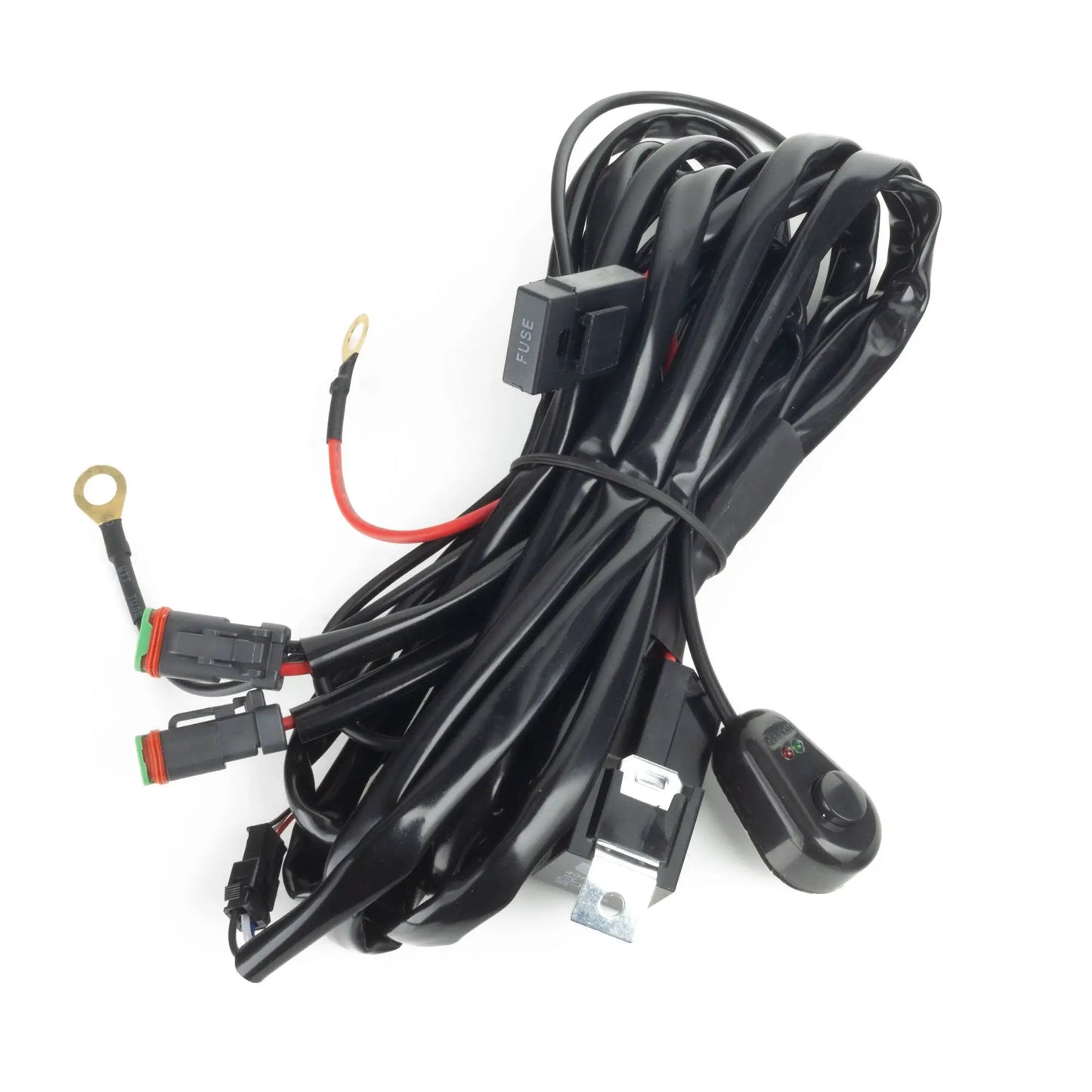 ORACLE Lighting Dual Deutsch DTM 40A Relay Wiring Harness with Illuminated Switch by Oracle Lighting