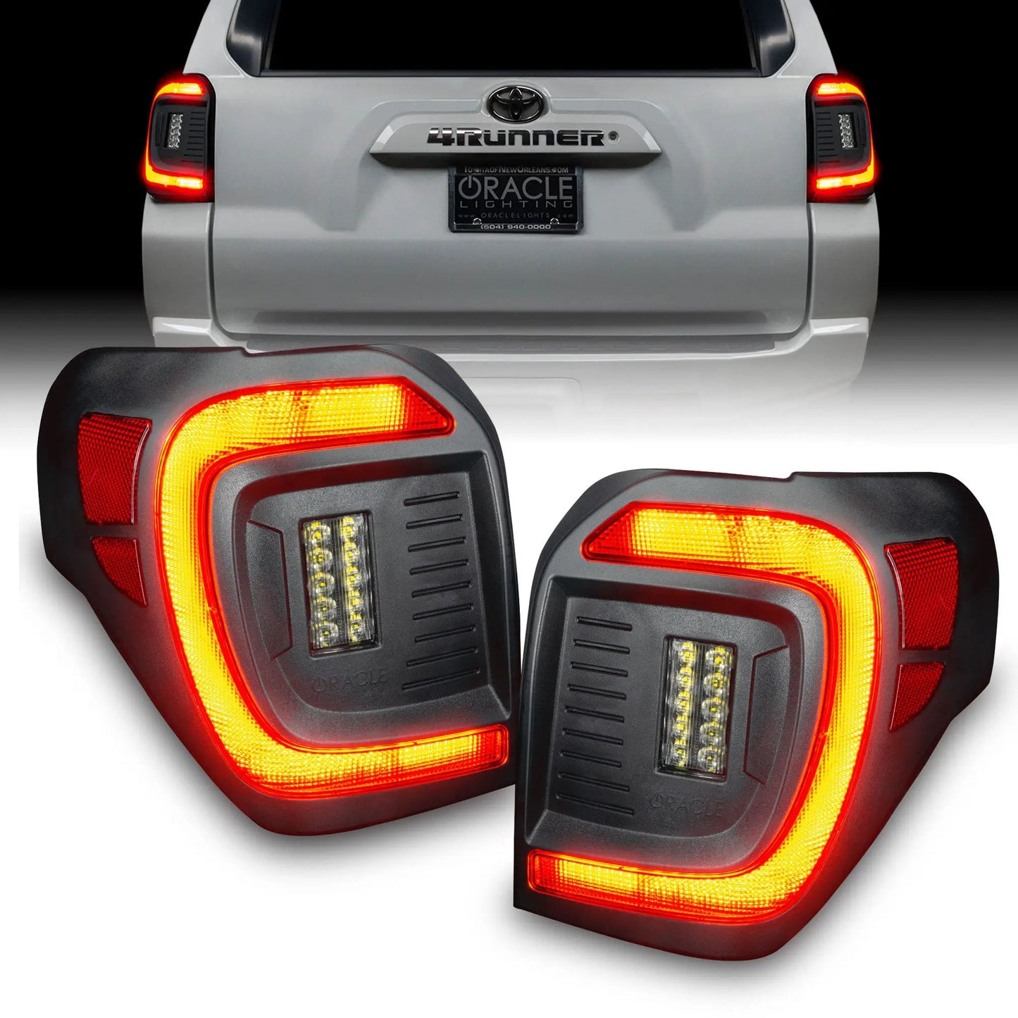 ORACLE Lighting Flush Style (Lensless) LED Tail Lights for 2014-2024 Toyota 4Runner by Oracle Lighting