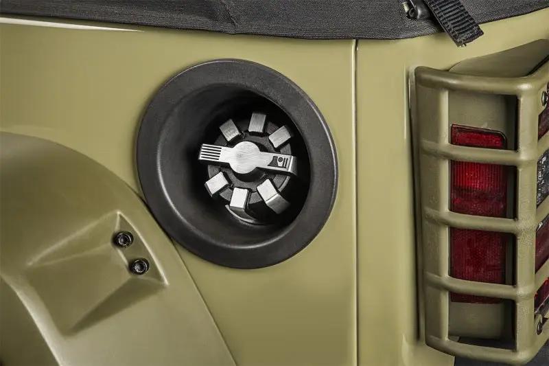 Rugged Ridge RUG Fuel Tank Caps / Doors by Rugged Ridge
