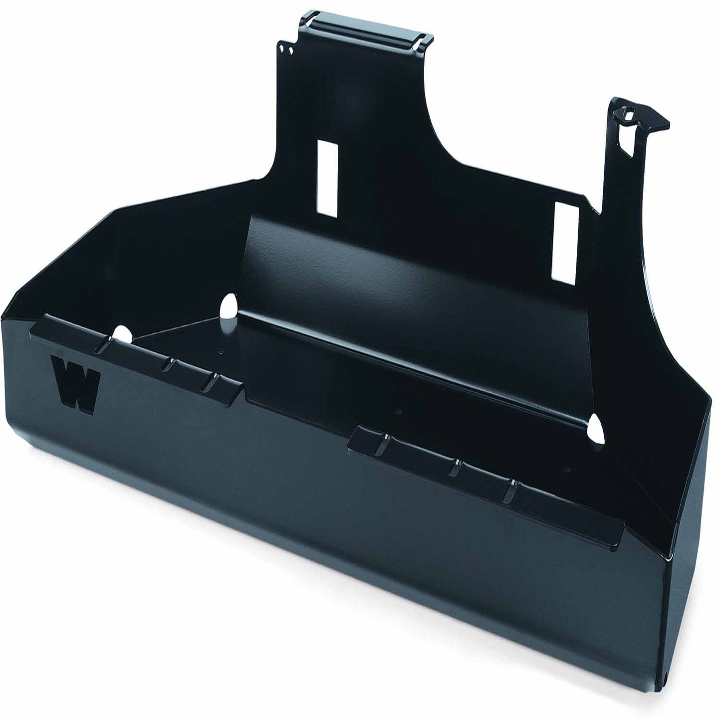 Warn Fuel Tank; Powder Coated; Black; Steel