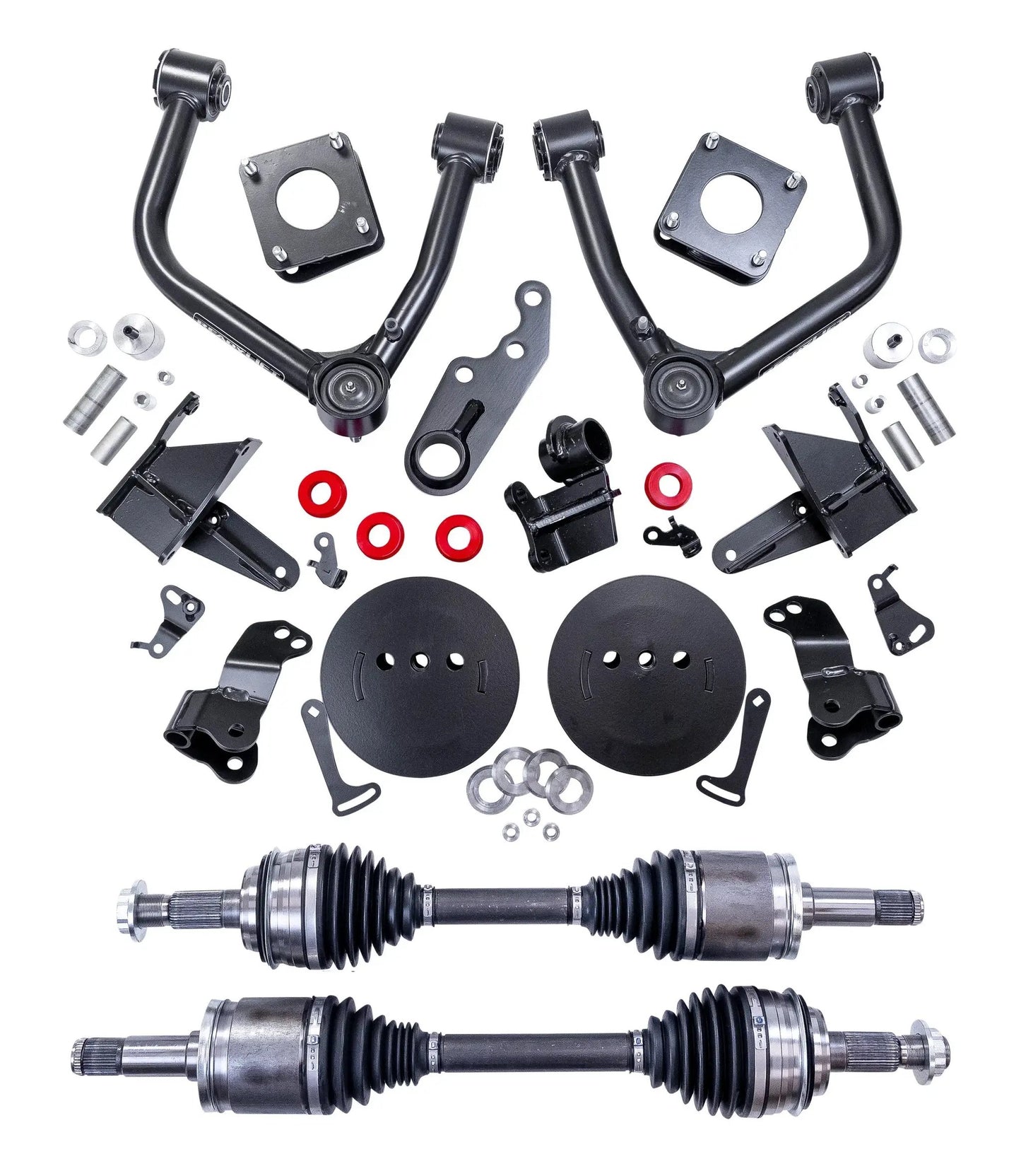 ReadyLift 3'' SST Lift Kit equipped with Load-Leveling Rear Height Control Air Suspension or Adaptive Variable Suspension (AVS) and CV Axle by ReadyLift