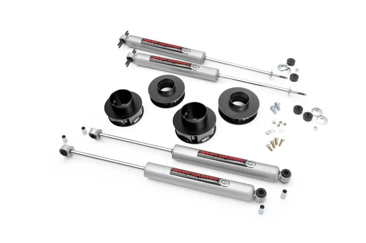 Rough Country 2 Inch Lift Kit | N3 | Jeep Grand Cherokee WJ 2WD/4WD (1999-2004) by Rough Country