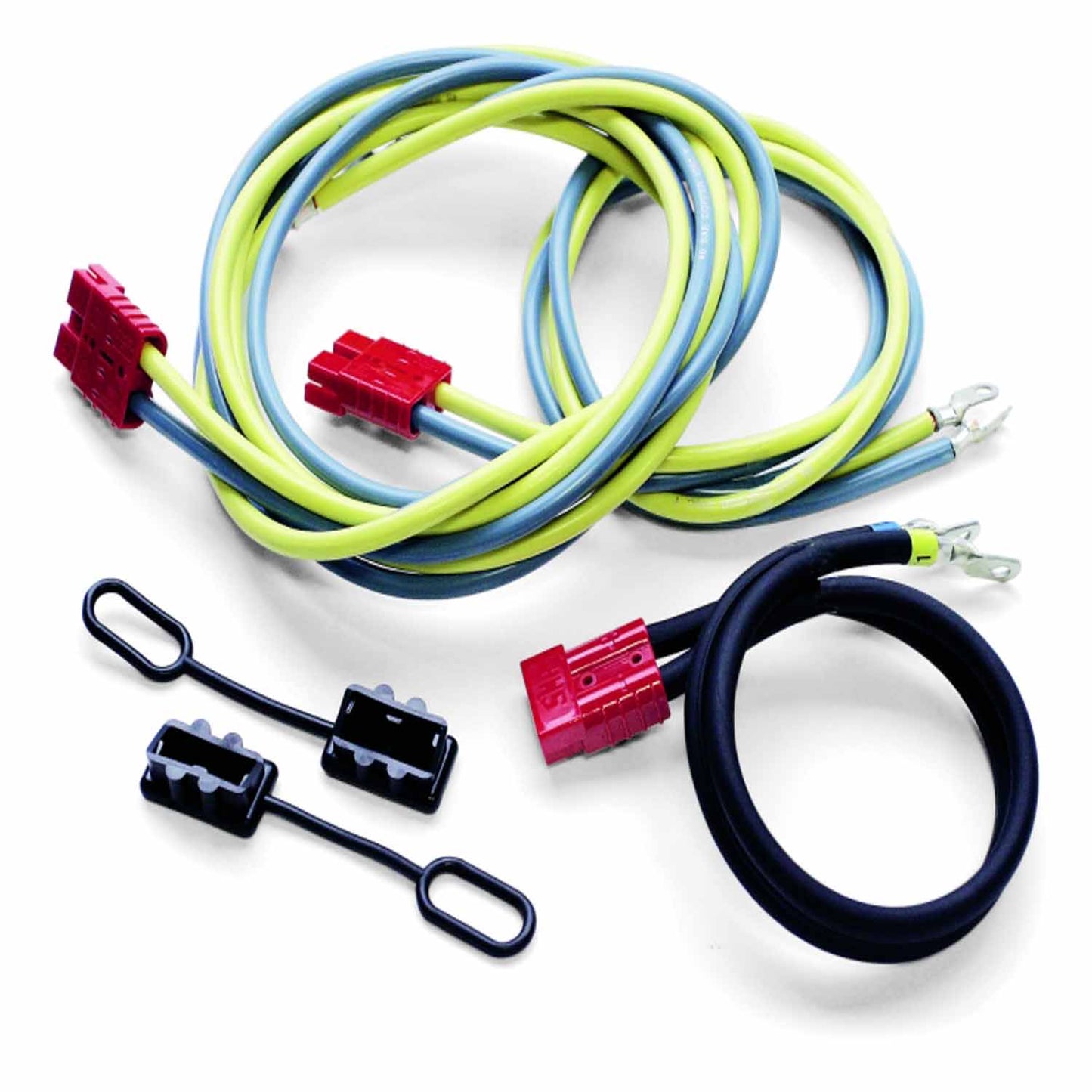 Warn For Front and Rear Mounting of powersport winches; With 20 Inch Winch Lead; 48 Inch Front Battery Lead and 120 Inch Rear Battery Lead; 175 amp