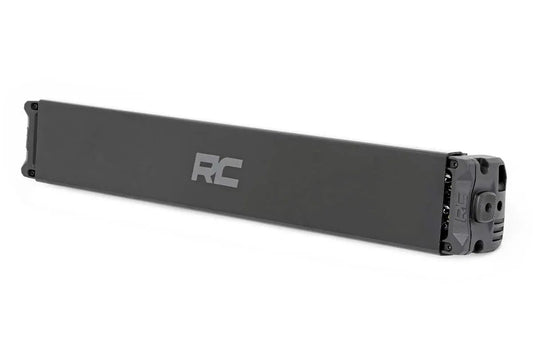 Rough Country 30 Inch Black Series LED Light Bar | Dual Row | Cool White DRL by Rough Country