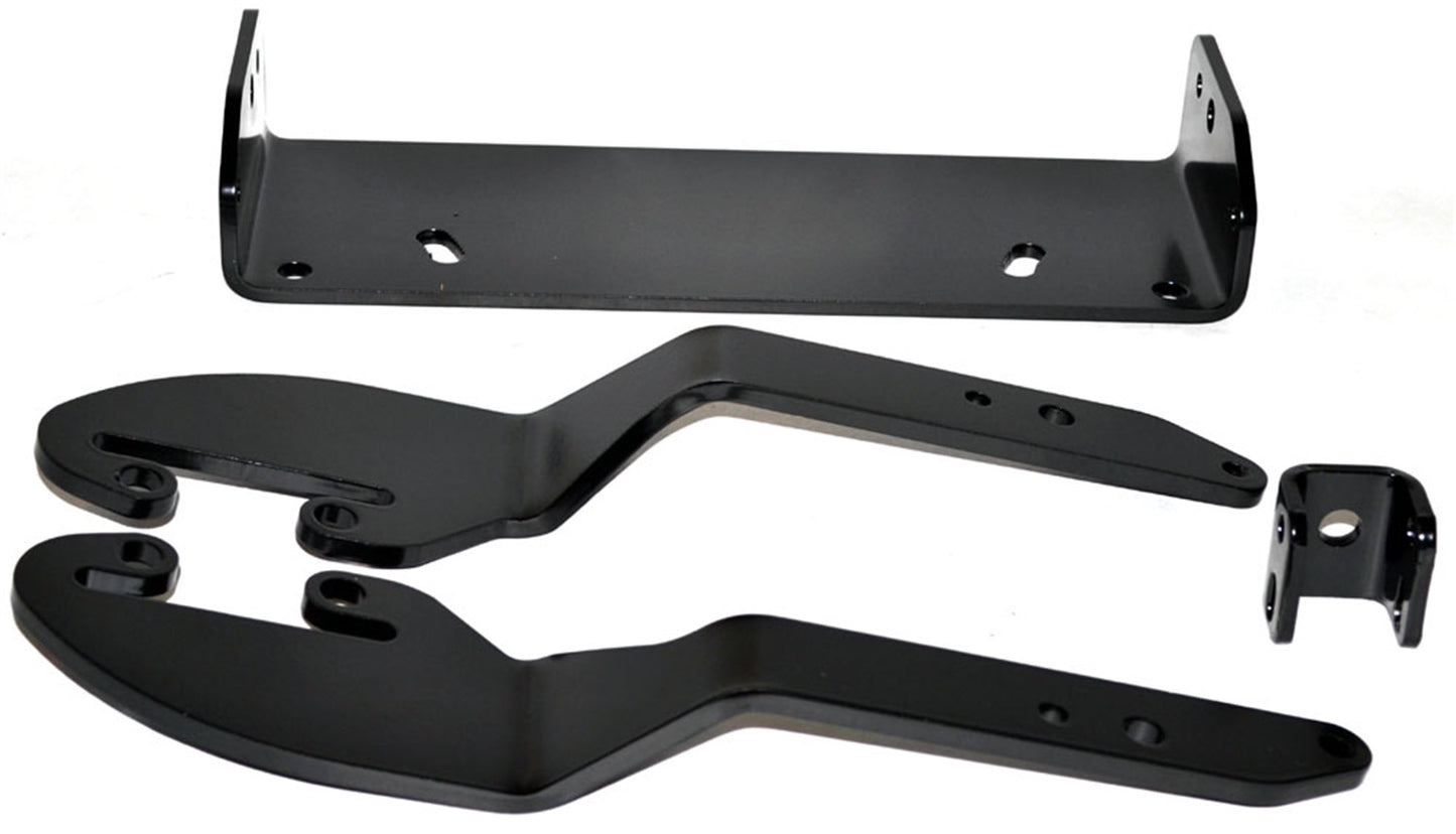 Warn Center Plow Mount for Yamaha Grizzly . Requires WARN 103790 ProVantage II ATV Center Mount Pushtube and any length of WARN ProVantage II Blade
