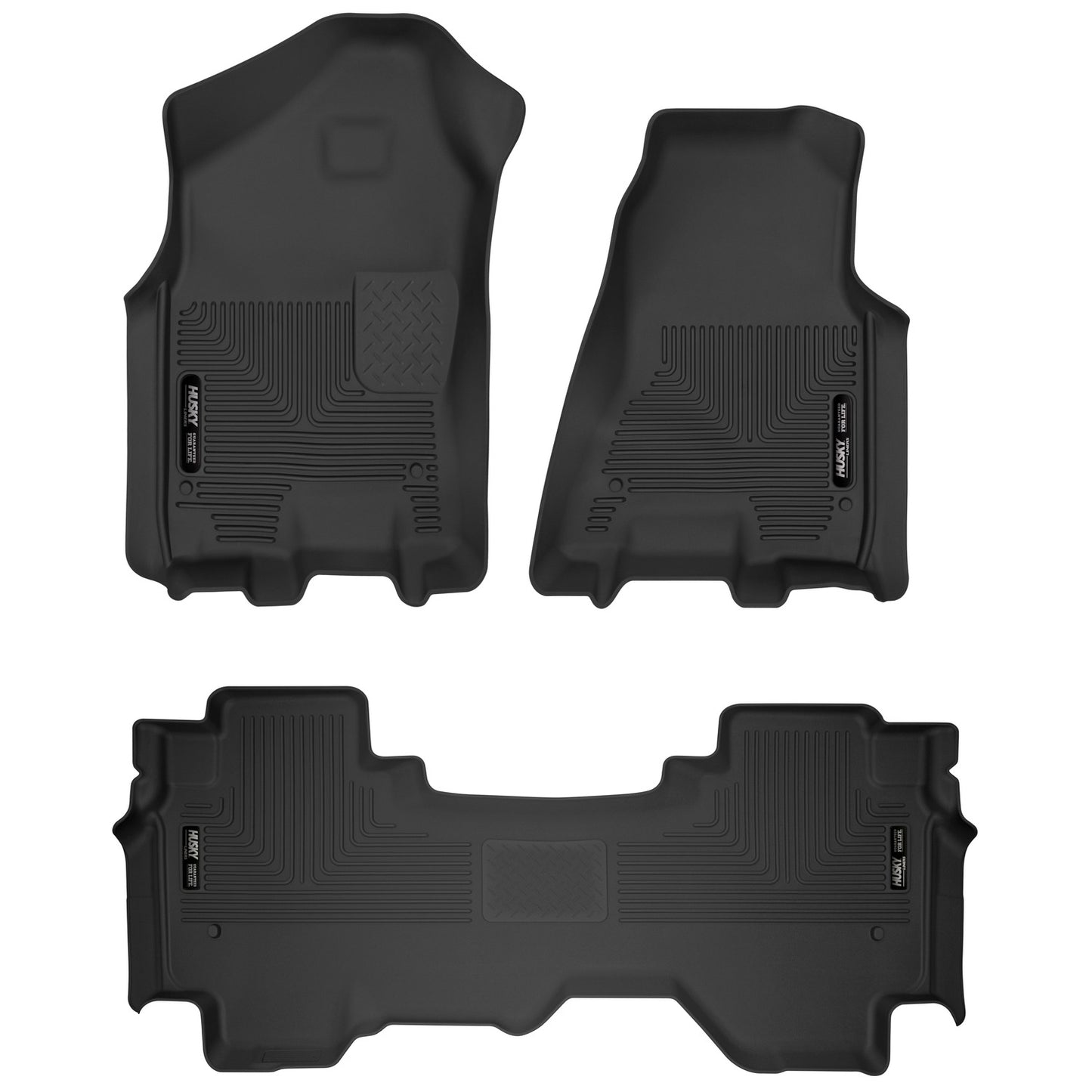 Husky Liners X-act Contour - Front & 2nd Seat Floor Liners
