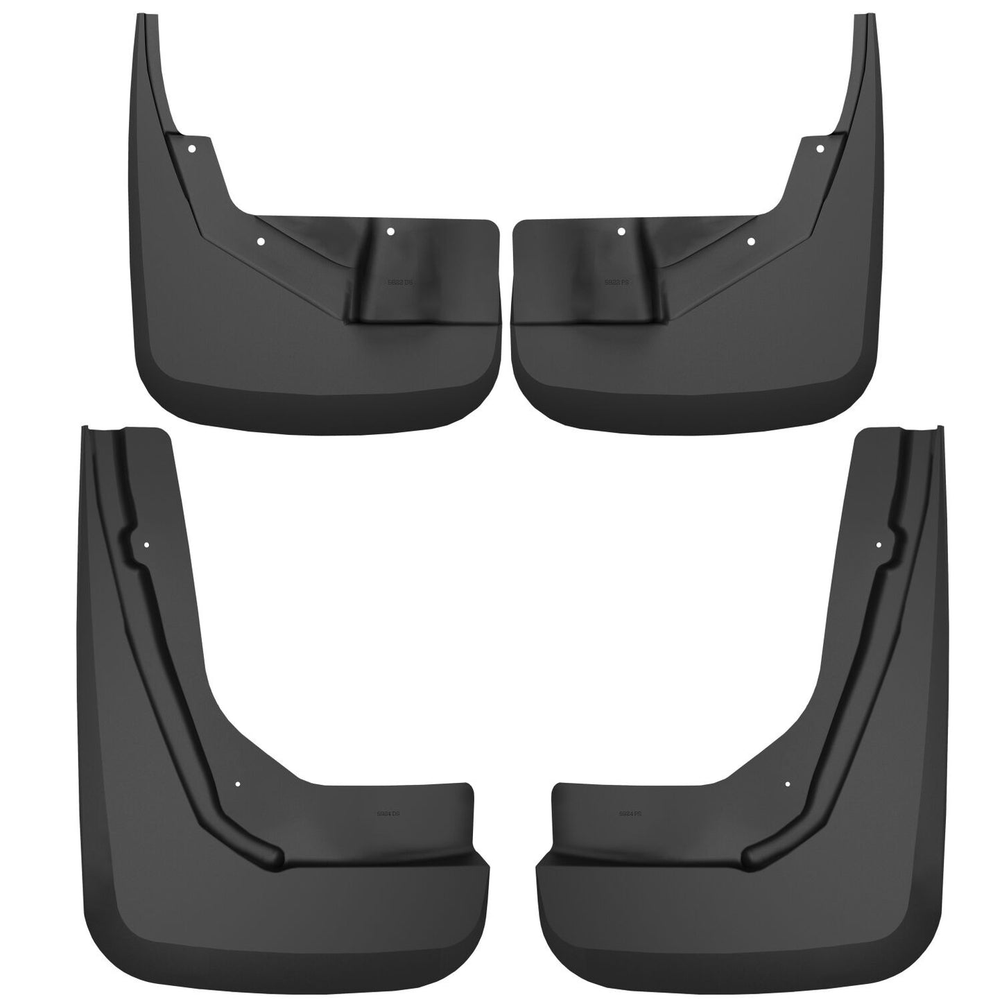 Husky Liners Custom Mud Guards - Front and Rear Mud Guard Set
