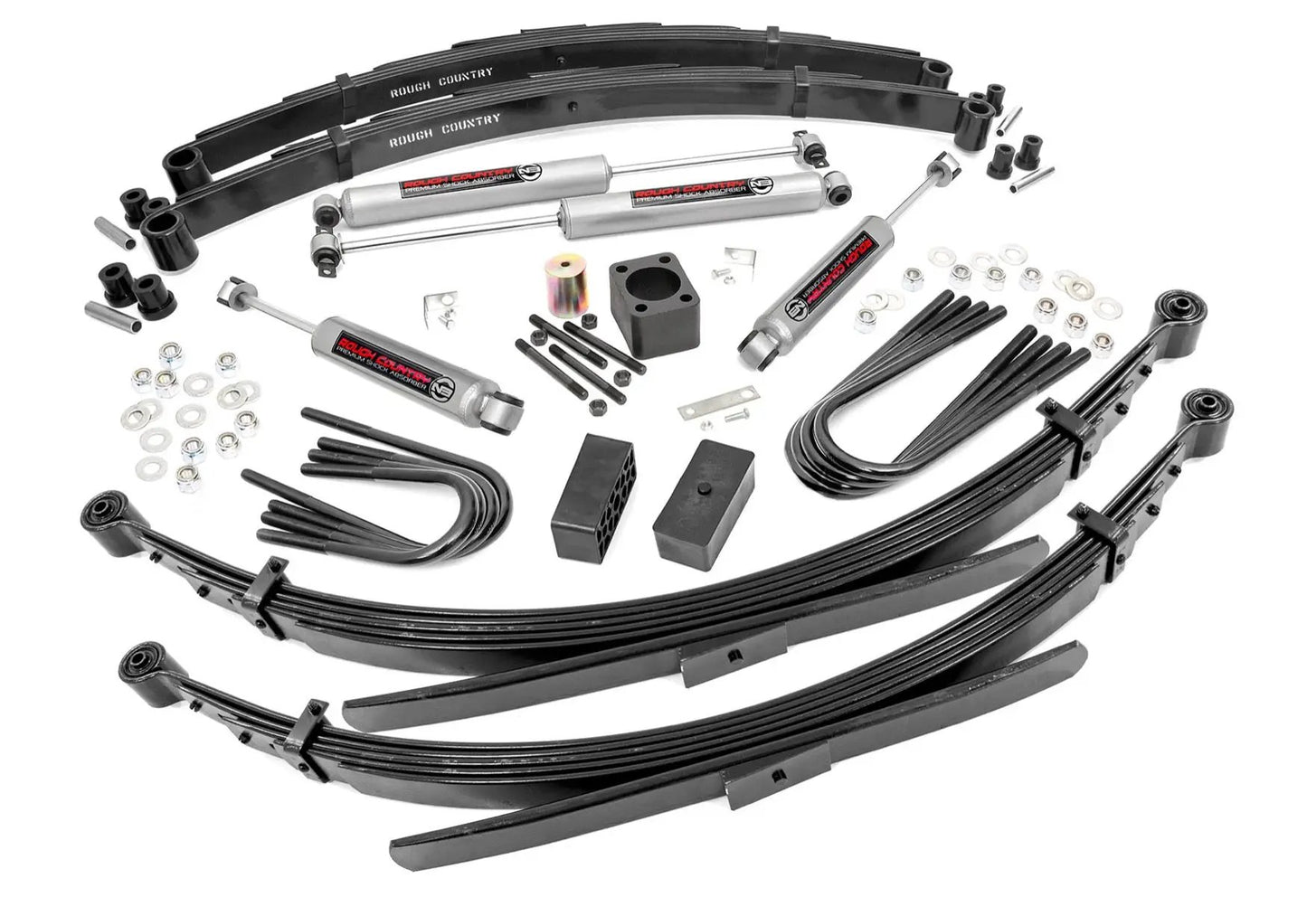 Rough Country 6 Inch Lift Kit | Rear Springs | Chevy/GMC C30/K30 C35/K35 Truck 4WD (77-87) by Rough Country