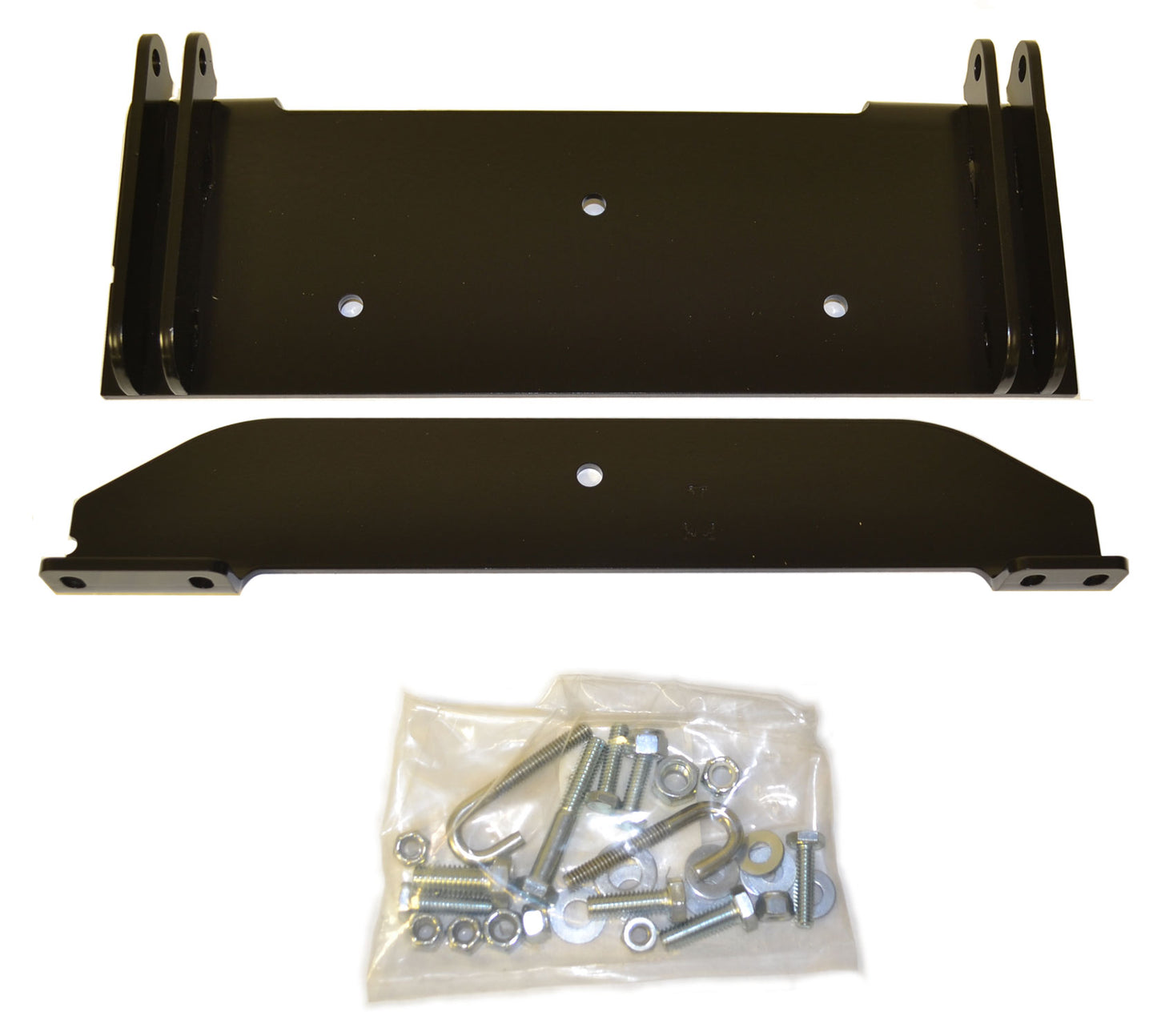 Warn Center Plow Mount for Polaris Sportsman 700 . Requires WARN 103790 ProVantage II ATV Center Mount Pushtube and any length of WARN ProVantage II Blade