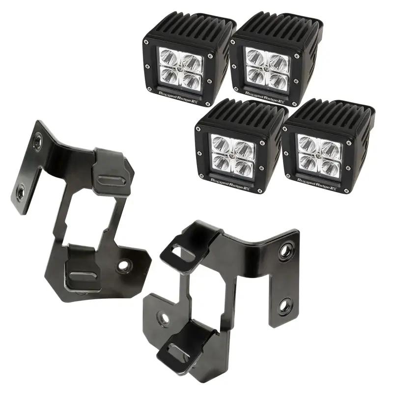 Rugged Ridge RUG Light Mounts by Rugged Ridge