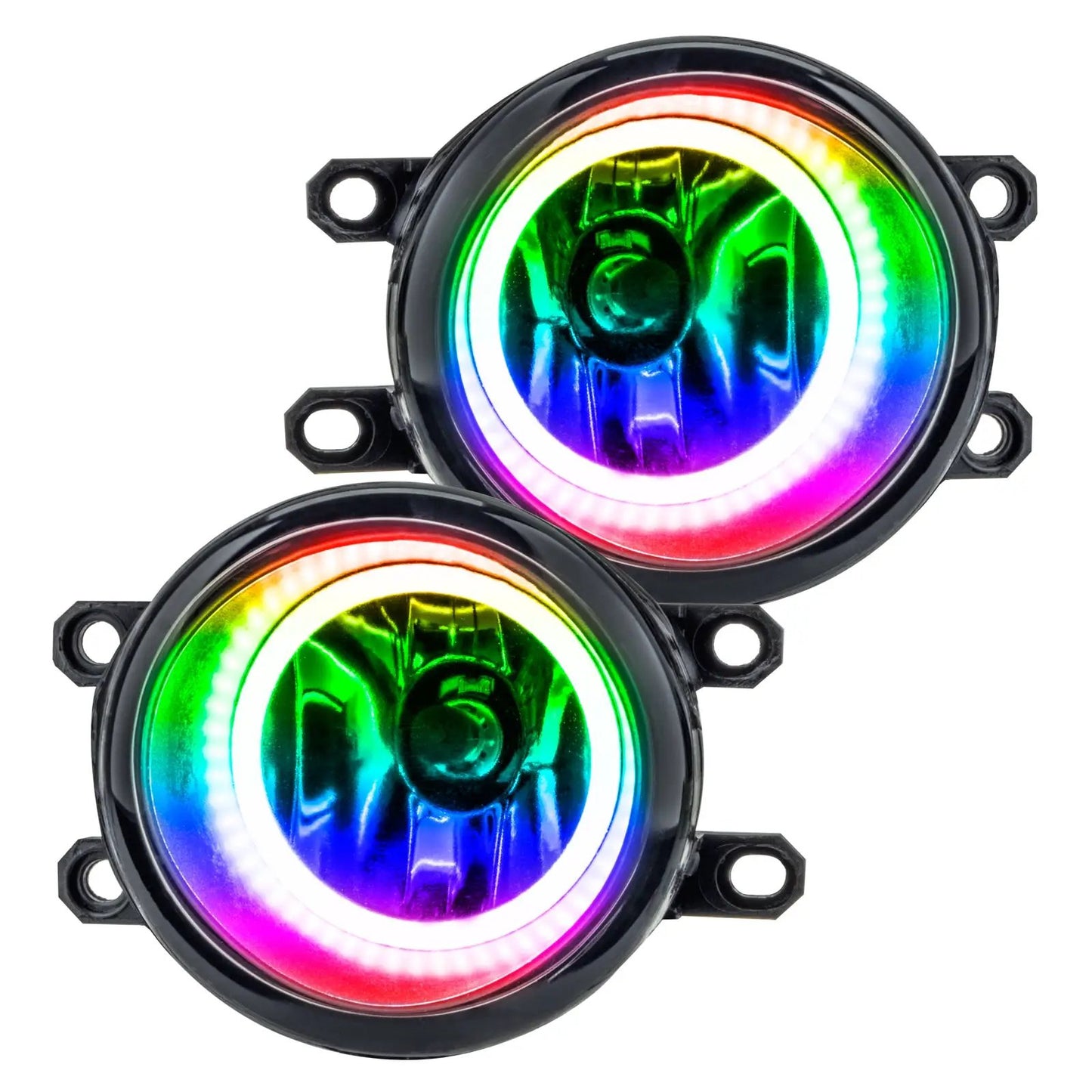 Oracle Lighting The bulbs are not included with these fog lights. The ColorSHIFT(tm) option requires the use of a ColorSHIFT(tm) controller to properly operate which is sold separately. by Oracle Lighting