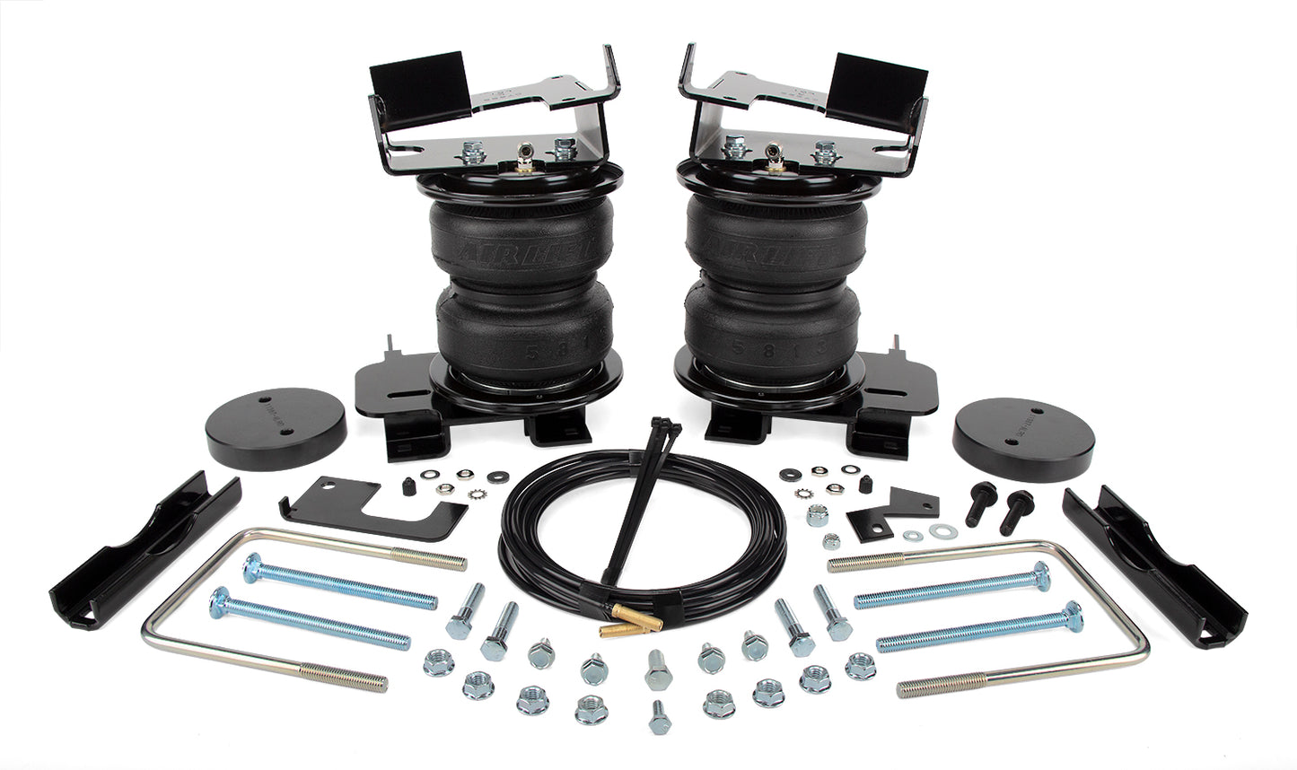 Air Lift With up to 5,000 pounds of load-leveling capacity, the LoadLifter 5000 Ultimate air spring kit is designed to handle the heaviest loads easily
