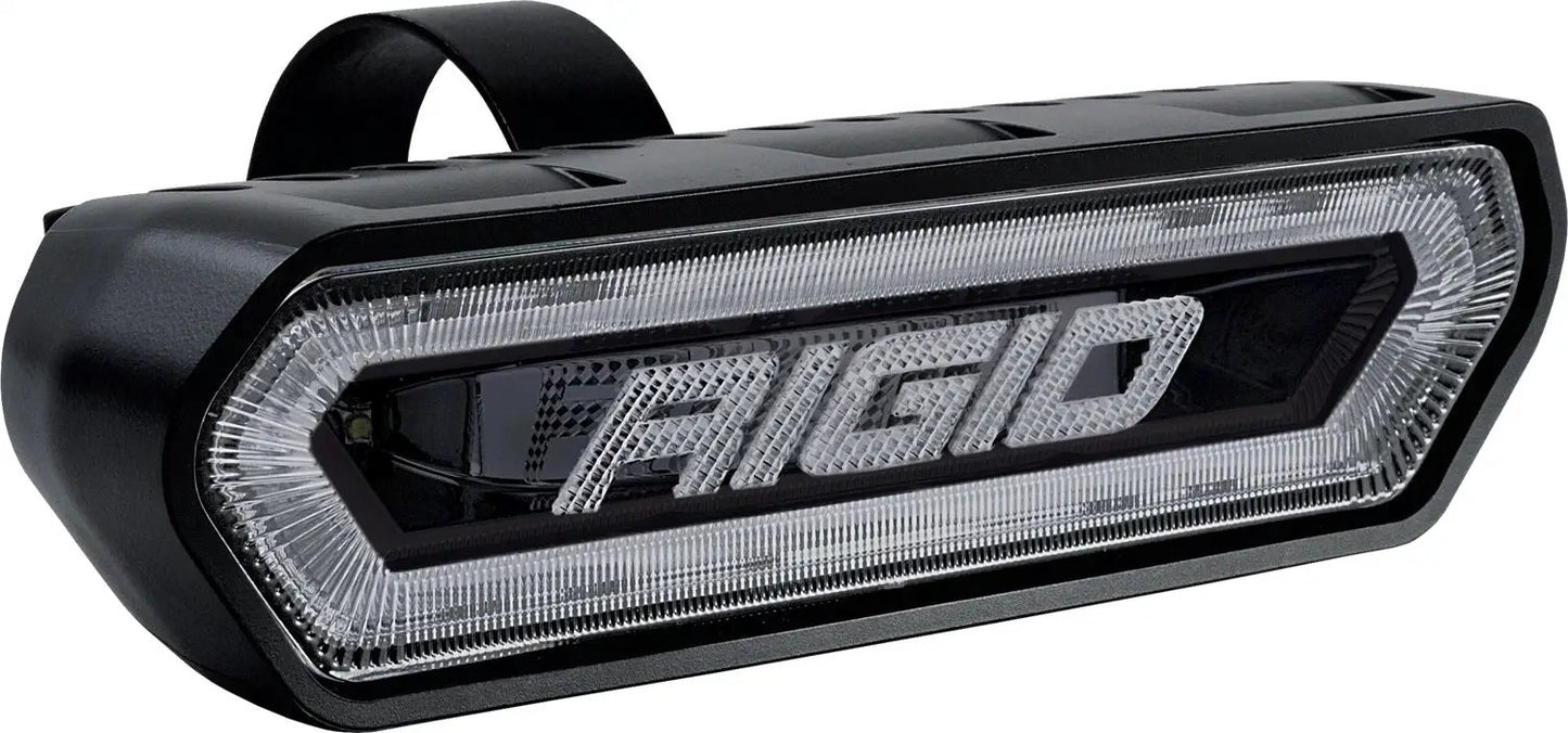RIGID Industries Chase, Rear Facing 5 Mode LED Light, Red Halo, Black Housing by RIGID Industries