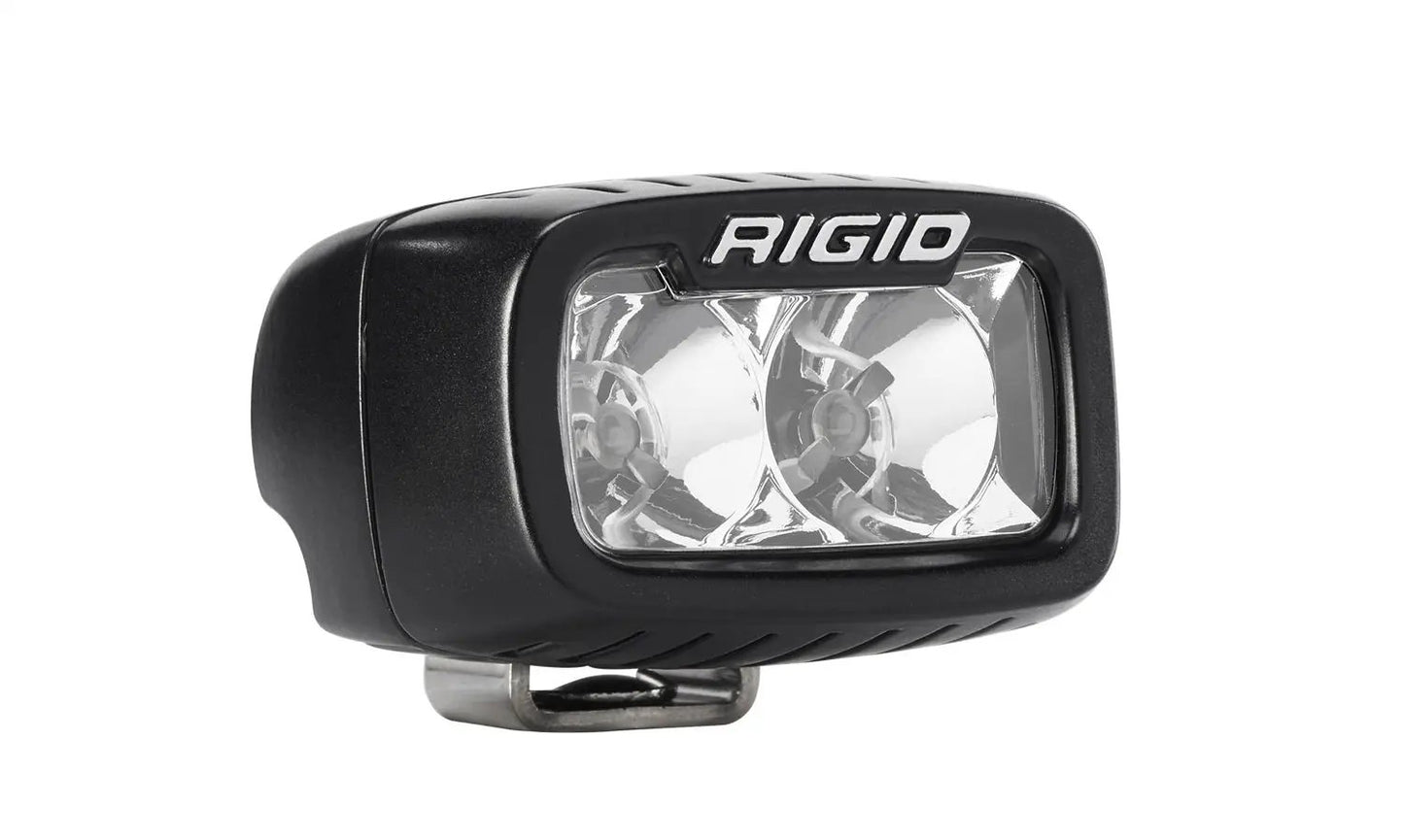 RIGID Industries SR-M Series PRO, Flood Optic, Surface Mount, Black Housing, Single by RIGID Industries