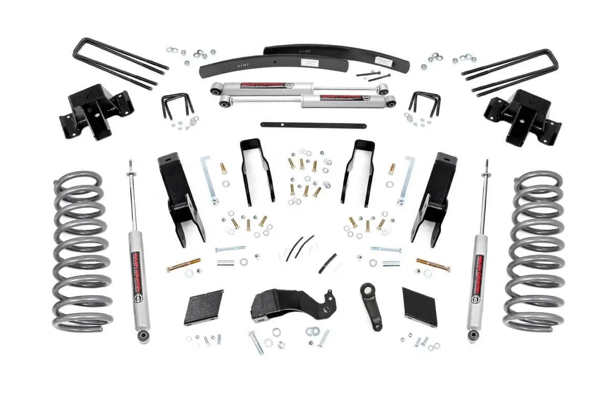 Rough Country 5 Inch Lift Kit | Dodge 2500 4WD (1994-1999) by Rough Country