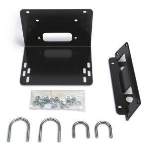 Warn Winch Mounting Kit for Kawasaki Mule SX . For use with short drum WARN AXON 35/45RC and VRX 25/35 winches.