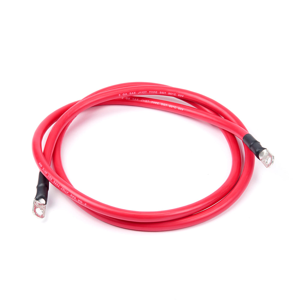 Warn REPLACEMENT Cable For Warn Winch; 2 Gauge; Red; 72