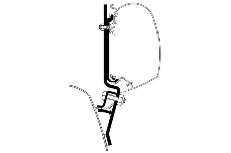Thule THU HideAway Awning Adapters by Thule