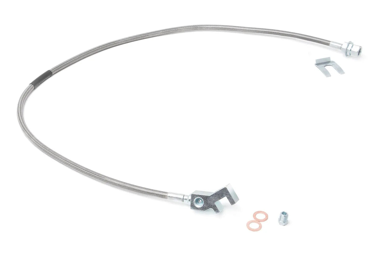 Rough Country Brake Line | Stainless | Rear | 4-8 Inch Lift | Ford F-250/F-350 Super Duty (99-04) by Rough Country
