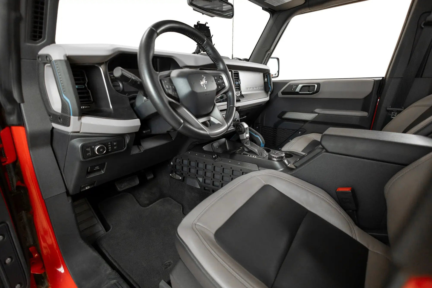 Addictive Desert Designs 2021-2023 Ford Bronco & Bronco Raptor Center Console Molle Panels by Addictive Desert Designs