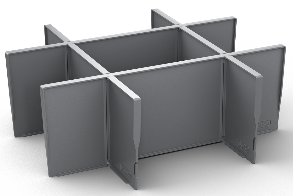 DECKED POD System for Payloader 32 Bin - 3 Sets by DECKED