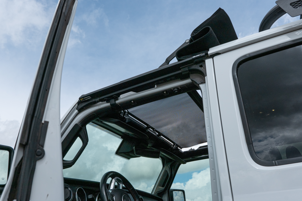 Bestop SunScreen - Jeep '18-26 Wrangler JL; '20-26 Gladiator (For Sunrider for Hardtop)