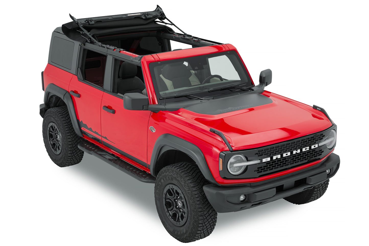 Bestop Skyrider for Hardtop - '21-27 Bronco 4-Door (Black Diamond)