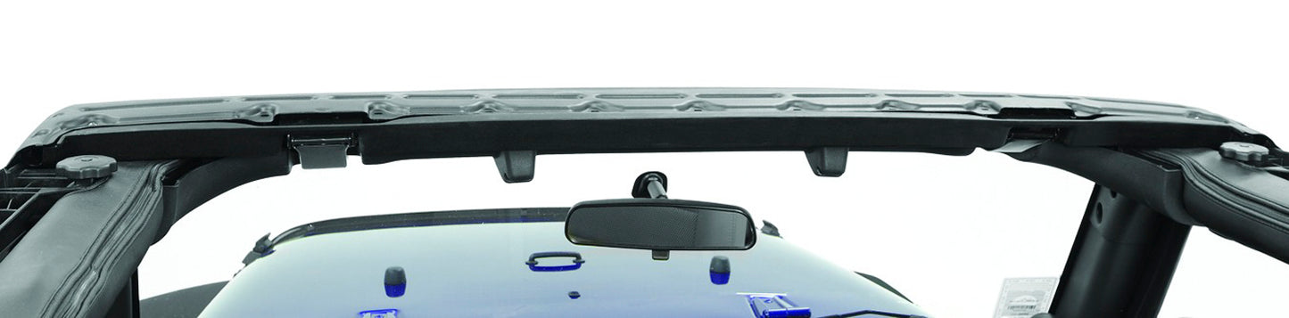 Bestop Windshield Header Assembly - Jeep '07-18 Wrangler JK (Factory Style Replacement)