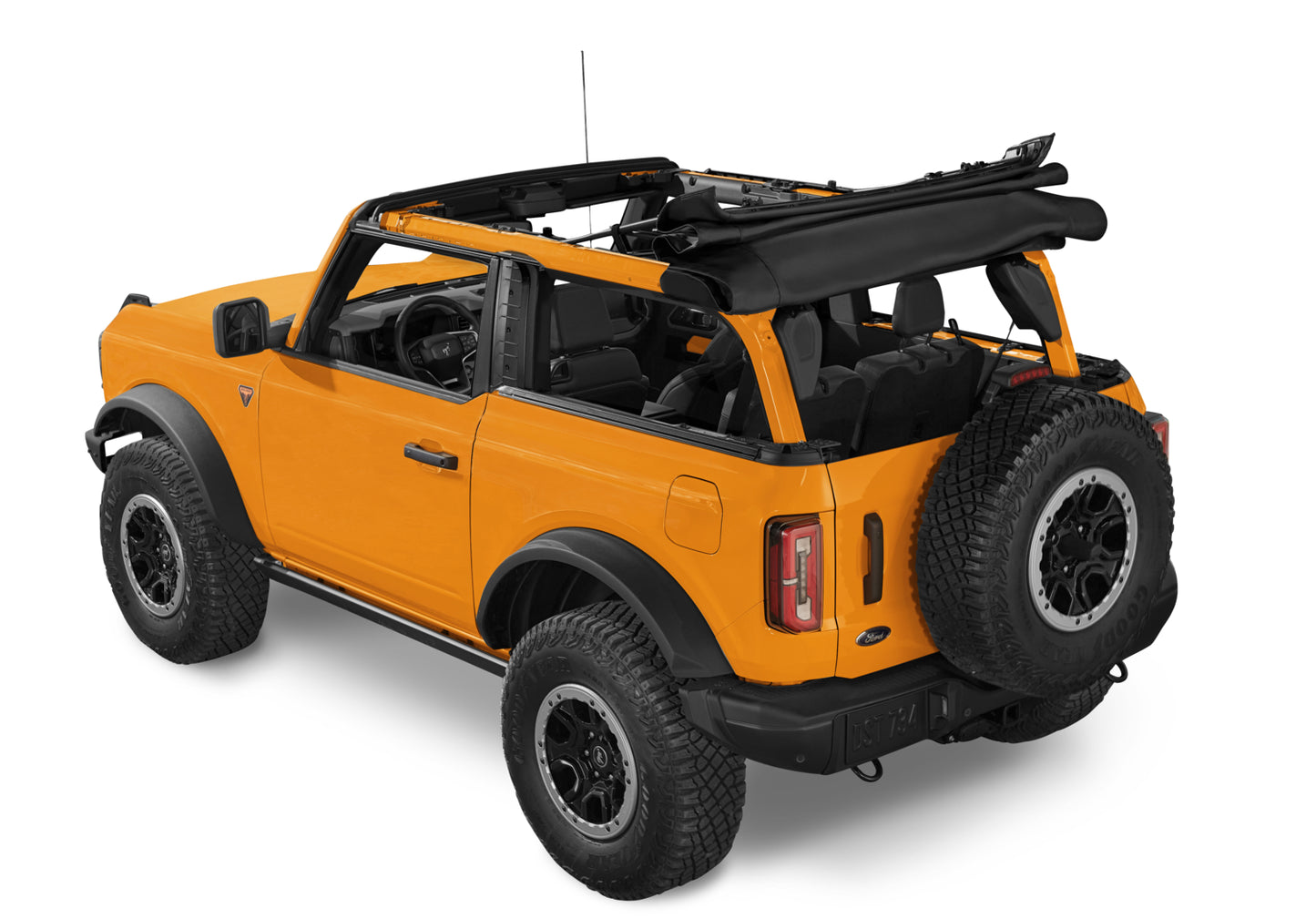 Bestop Trektop - '21-27 Bronco 2-Door (Black Diamond)