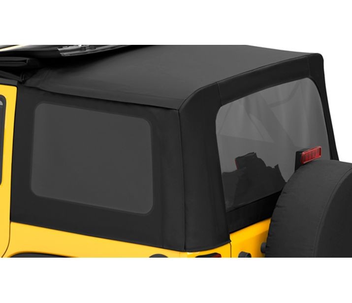 Bestop Window Set - Jeep '11-18 Wrangler JK 4-Door (Black Diamond)