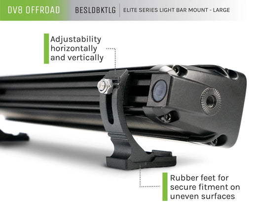 DV8 Offroad Elite Series Light Bar Mount - Large by DV8 Offroad