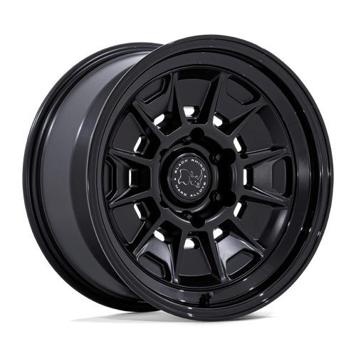 Black Rhino Hard Alloys MONDO 17X8.5 6X5.5 106 -10 M-BLK GB-LP