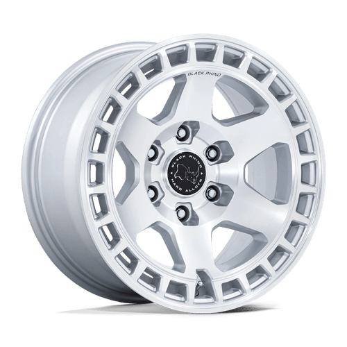 Black Rhino Hard Alloys BAHARI 17X8.5 6X5.5 106 -10 G-SLV MCH by Black Rhino Hard Alloys