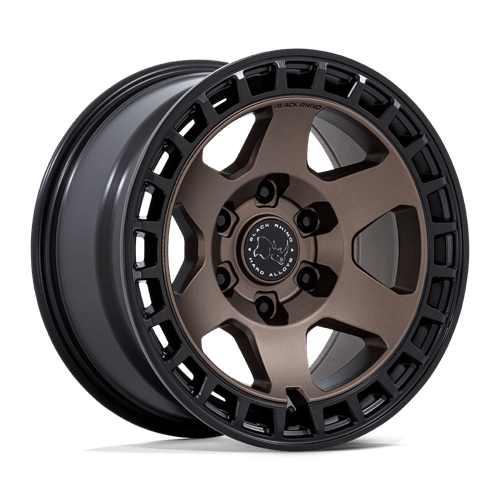 Black Rhino Hard Alloys BAHARI 17X8.5 6X5.5 106 -10 B-BRNZ M-BLK by Black Rhino Hard Alloys