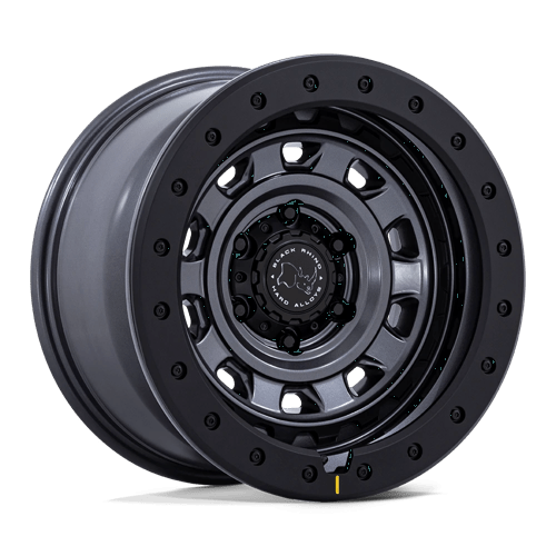 Black Rhino Hard Alloys XPLORER 17X9 6X5.5 106.1 -12 M-GNMTL BLK