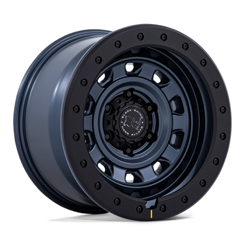 Black Rhino Hard Alloys XPLORER 17X9 5X5 71.5 -12 AZUL-MET NEGRO