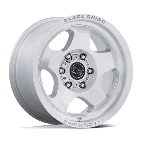 Black Rhino Hard Alloys SOL 17X9 6X135 87 +12 G-SLV MCH-FC by Black Rhino Hard Alloys