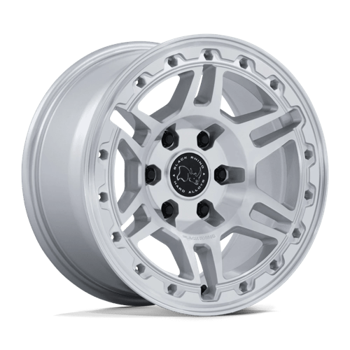Black Rhino Hard Alloys VANGUARD 20X9 5X5 71.5 +15 G-SLV MCH-FC
