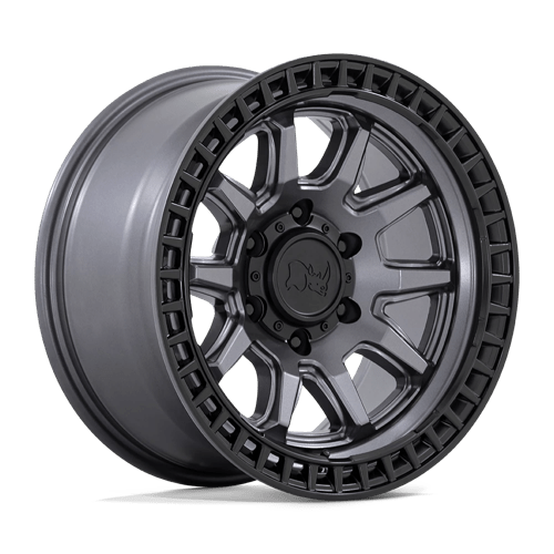 Black Rhino Hard Alloys BR CALICO 17X8.5 5X5.0 71 M-GMTL BLK +0 by Black Rhino Hard Alloys
