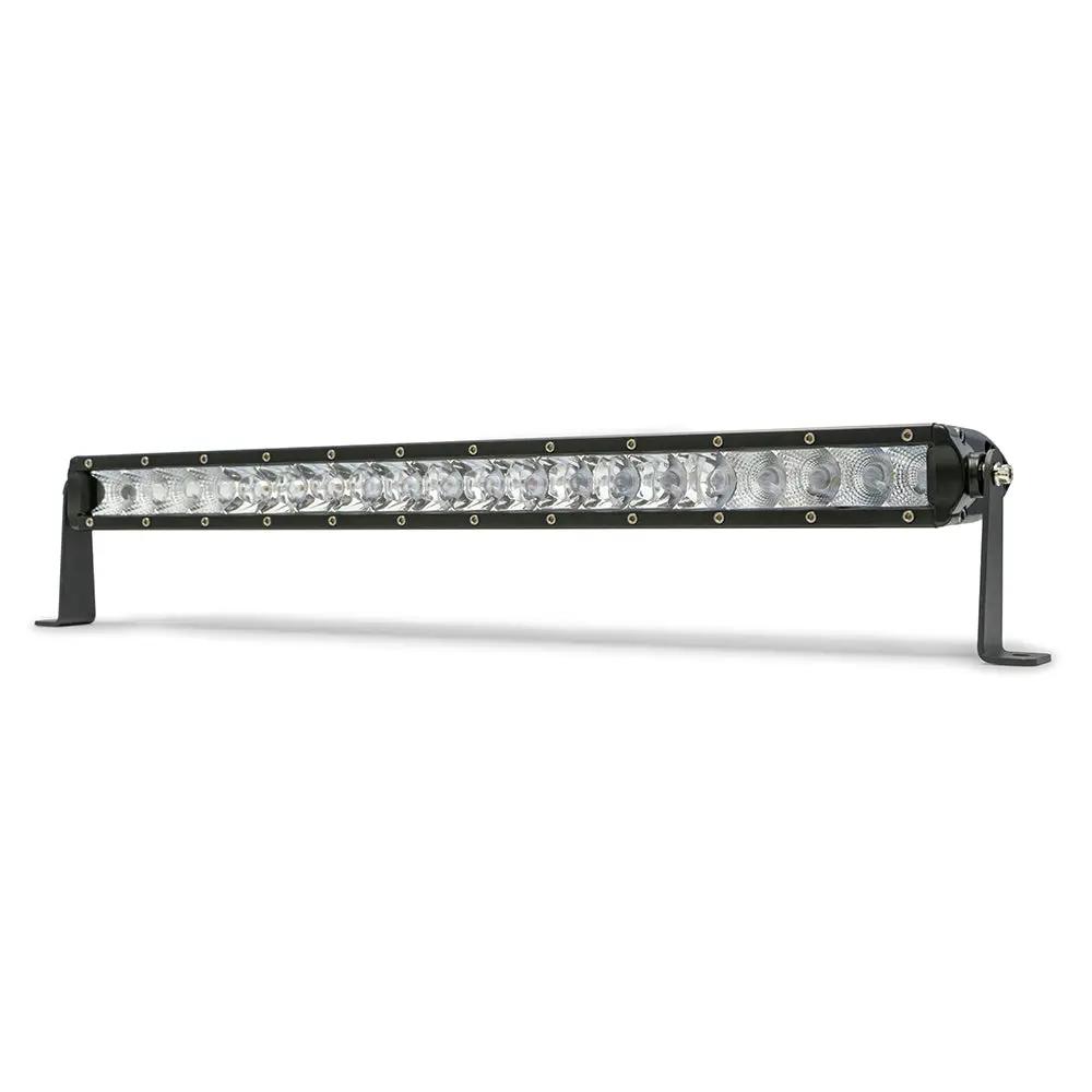 DV8 Offroad 30 in. Single Row LED Light Bar; Chrome Face by DV8 Offroad