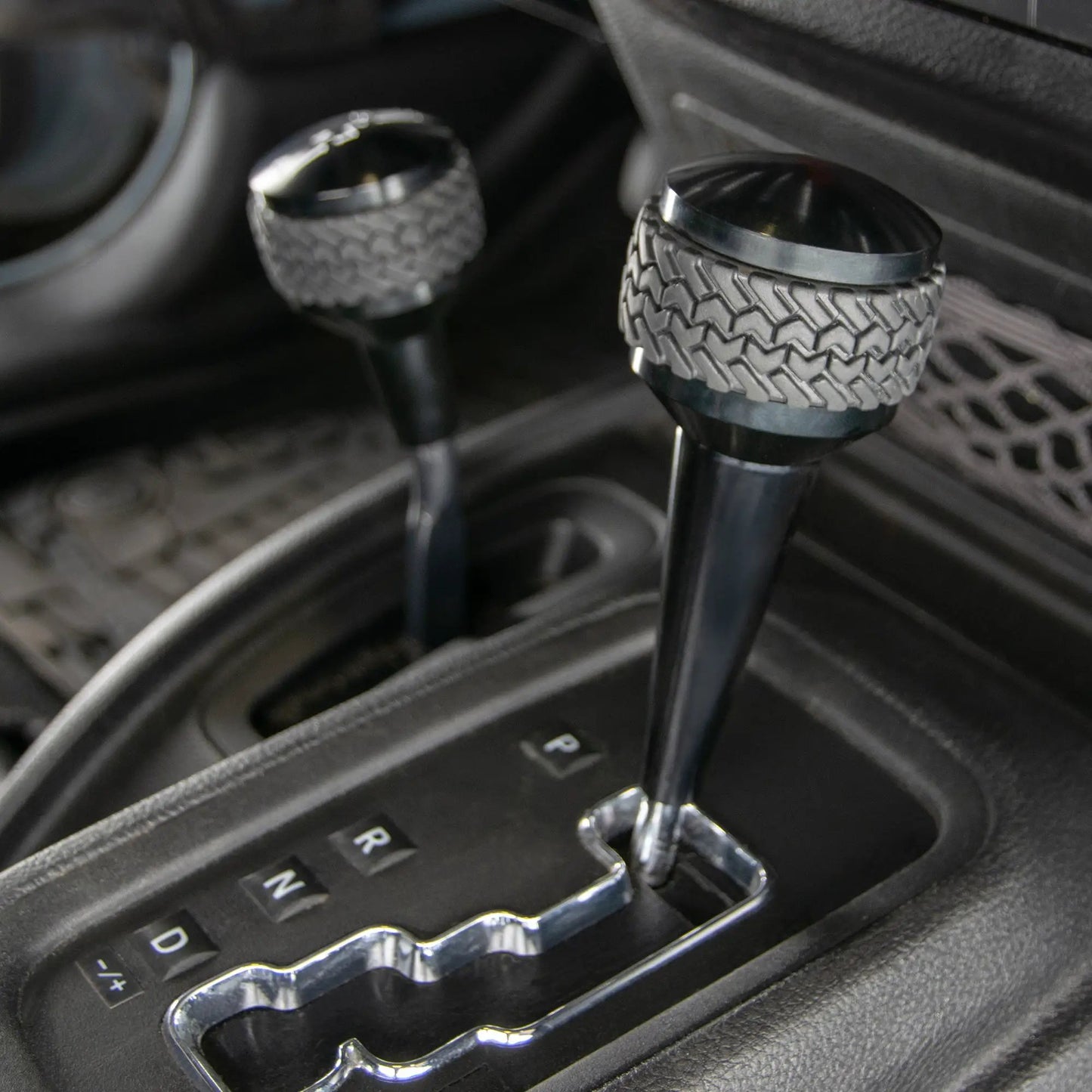 DV8 Offroad 07-18 Jeep JK 4WD Shift Knob; Black by DV8 Offroad