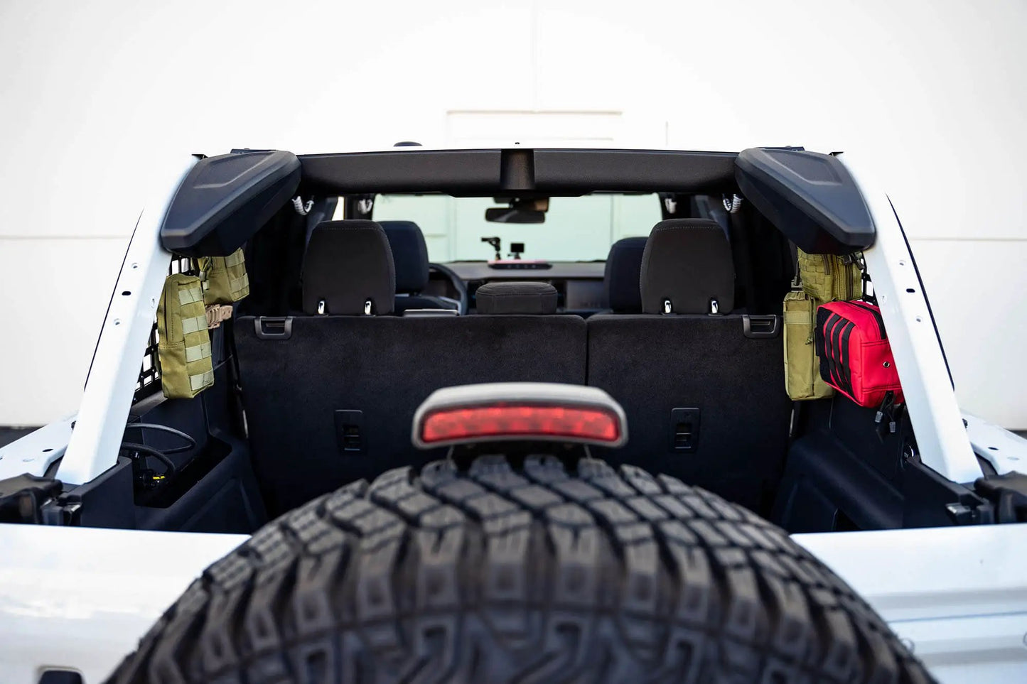 DV8 Offroad Ford Bronco Rear Window Molle Panels by DV8 Offroad